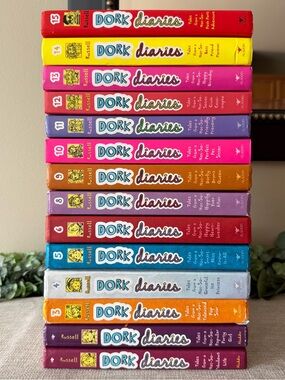 DORK DIARIES HARDCOVER BOOK SET LOT 1-15 (no book 7)